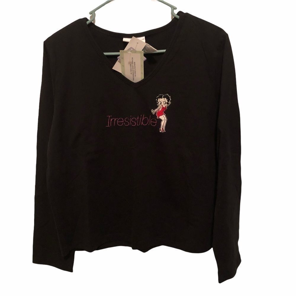NWT BETTY BOOP Vintage 2005 Irresistible T-shirt Large